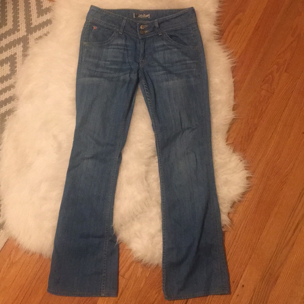 Hudson Low Rise Flare Jeans